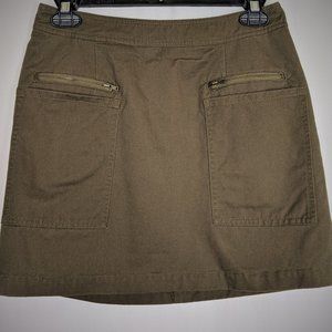 💚 JOA LOS ANGELES Never Worn OLIVE MINI SKIRT SML